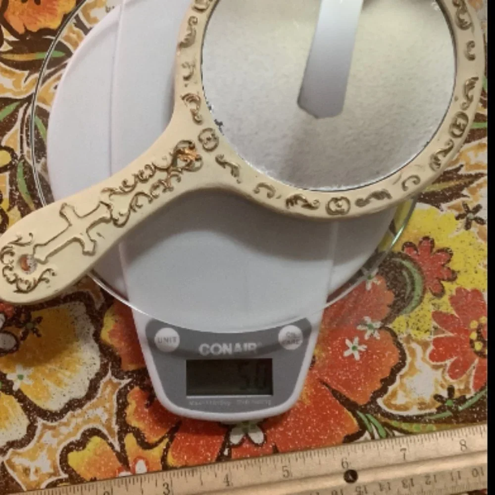 Vintage Holy Family Hand Mirror